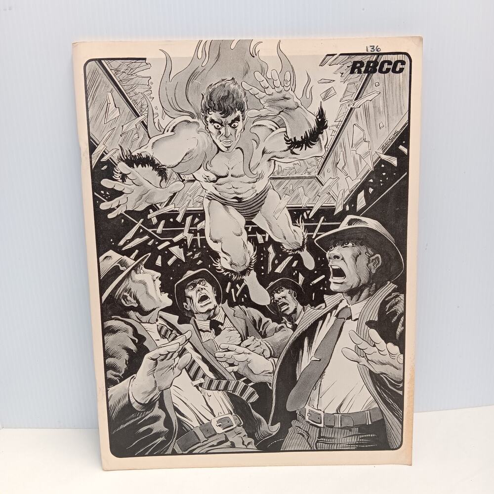 RBCC #136 1977 Rocket's Blast Comicollector Mike Zeck The Creeper cover